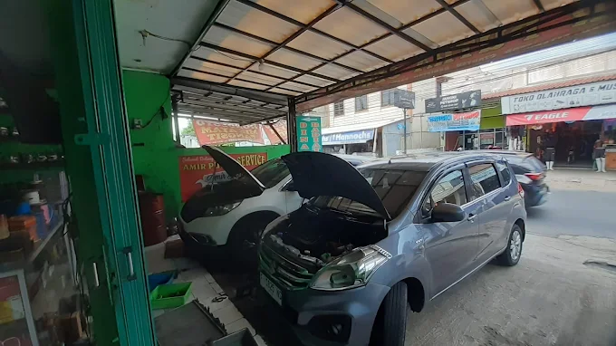Service mobil Suzuki Ertiga dan Honda CR-V di Amir Putra Service